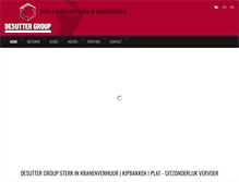 Tablet Screenshot of desuttergroup.com